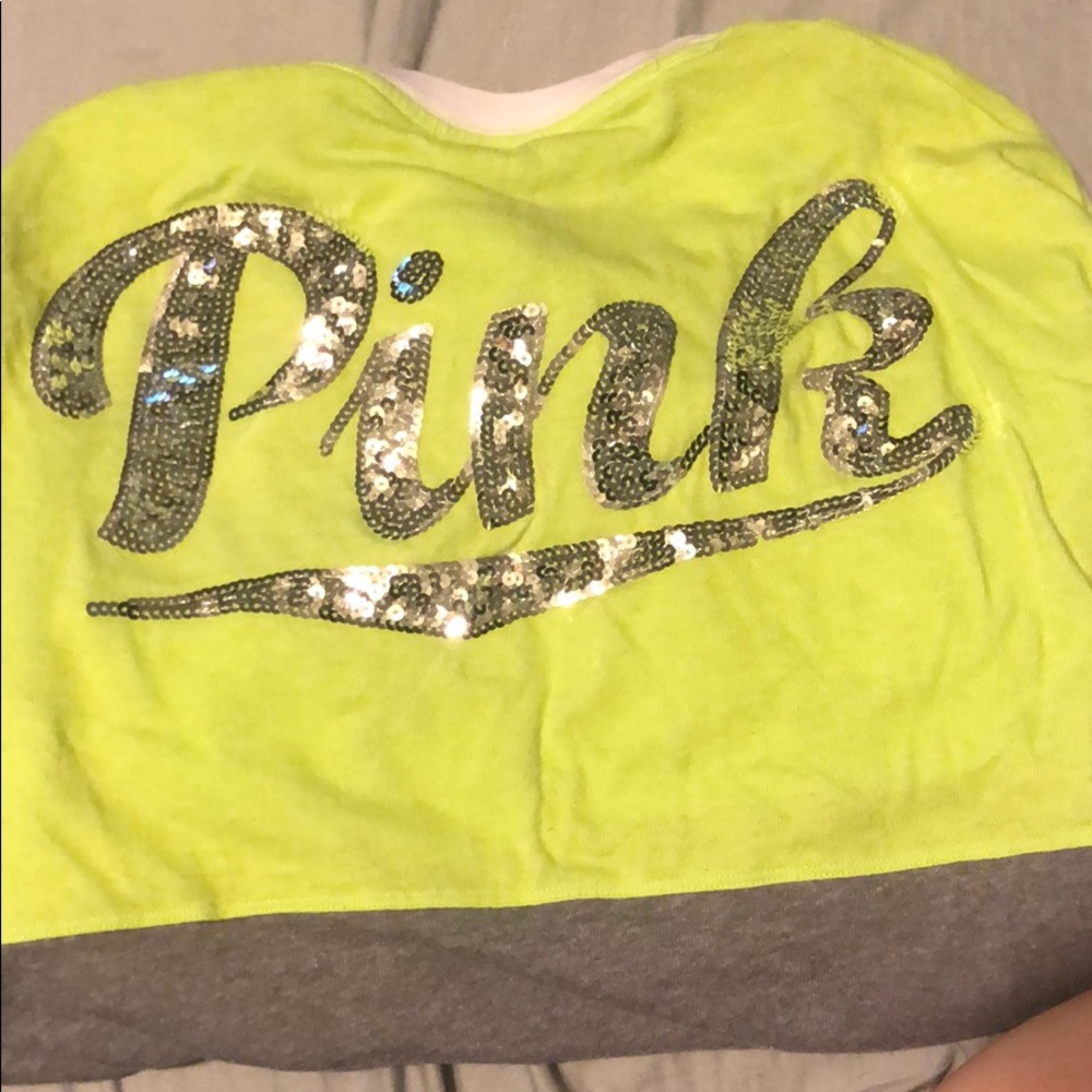 Long sleeve Pink top with sequins